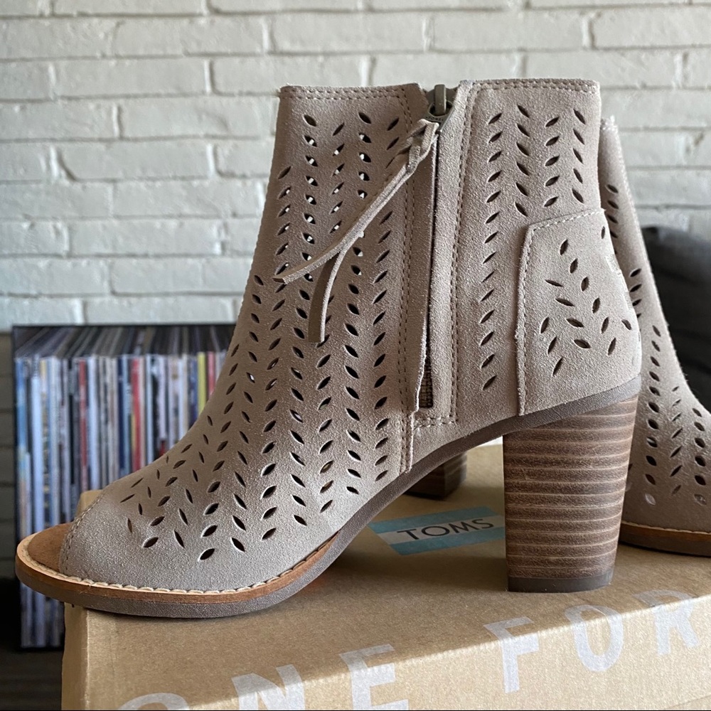 Toms Majorca Peep Toe boot